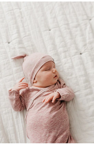 Shop Copper Pearl Newborn Knotted Gown In Maeve