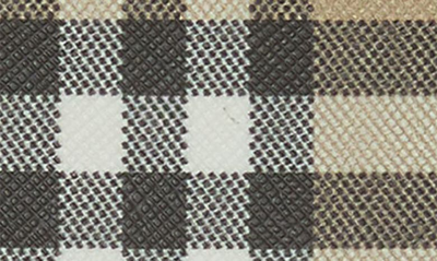 Shop Burberry Sandon Check E-canvas & Leather Card Case In Archive Beige