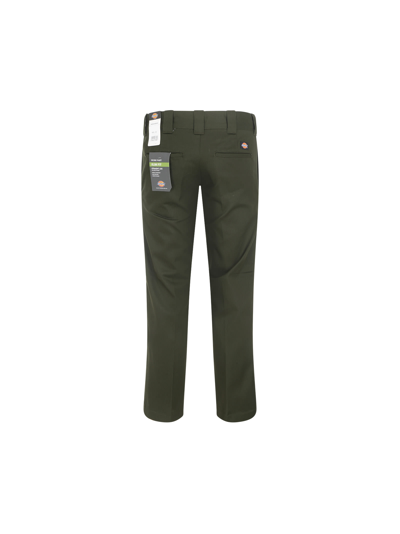 Shop Dickies Pants In Olive Green