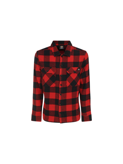 Shop Dickies Shirt In Red