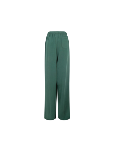 Shop Vetements Wide Sweatpants In Police Green