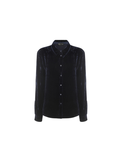 Shop Tom Ford Shirt In Ink
