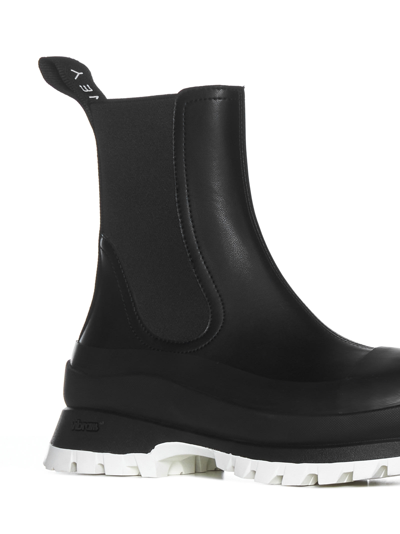 Shop Stella Mccartney Boots In Black White