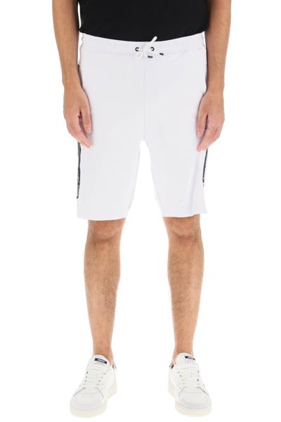 Shop Hugo Boss Boss Sporty Shorts With Logo Band In White