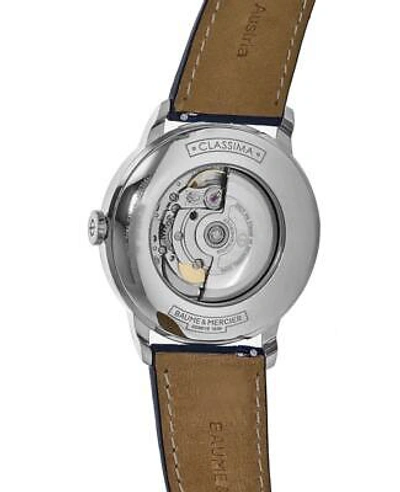 Pre-owned Baume Et Mercier Baume & Mercier Classima Automatic 42mm Silver Dial Men's Watch 10333