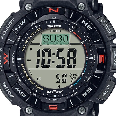 Pre-owned Casio Pro Trek Prg-340-1jf Men's Watch Digital Biomass Plastic 2022