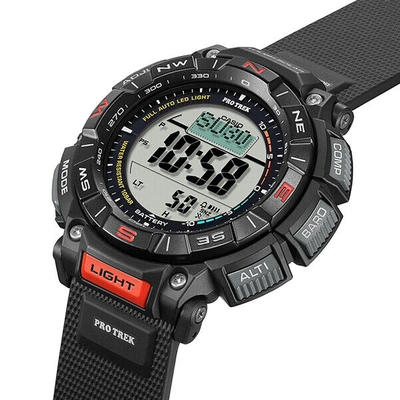 Pre-owned Casio Pro Trek Prg-340-1jf Men's Watch Digital Biomass Plastic 2022
