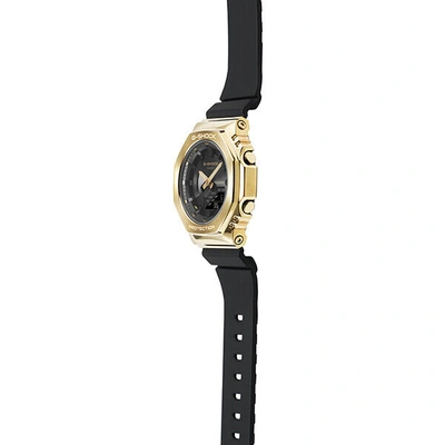 Pre-owned Casio G-shock Gold Black Gm-s2100gb-1ajf Watch Boys Octagon 2022