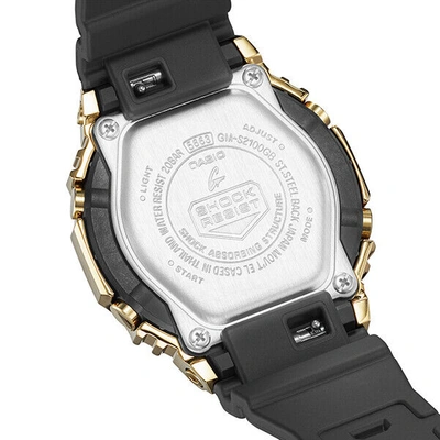 Pre-owned Casio G-shock Gold Black Gm-s2100gb-1ajf Watch Boys Octagon 2022