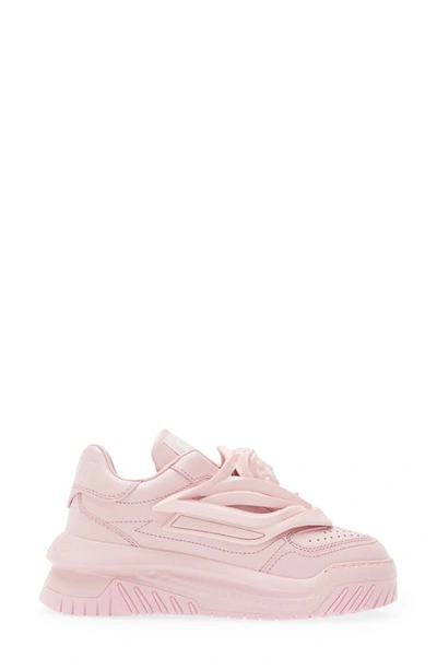 Shop Versace Odissea Sneaker In Rose