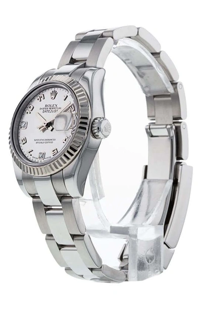 WATCHFINDER & CO. WATCHFINDER & CO. ROLEX PREOWNED LADY DATEJUST DIAMOND BRACELET WATCH, 28MM 