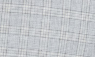 Shop Open Edit Plaid Extra Trim Stretch Wool Blend Sport Coat In Grey Glen Plaid
