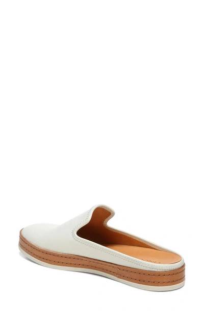 Vince Canella Leather Slip-on Sneakers In Optic White | ModeSens