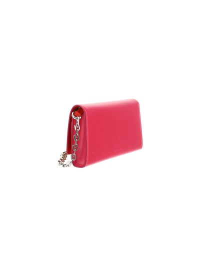 Shop Givenchy 4g Wallet In Neon Pink