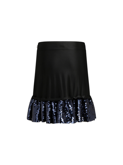 Shop Rabanne Skirt In Black