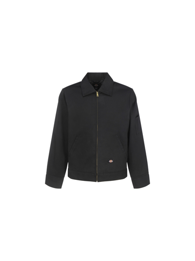 Shop Dickies Eisenhower Jacket In Black