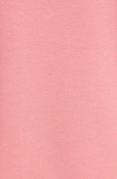 Shop Moncler Logo Cotton Blend Sweatshirt In Pink