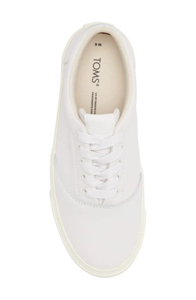 Shop Toms Fenix Lace-up Sneaker In White