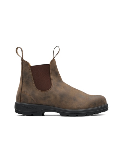 Shop Blundstone Classic Chelsea Boot In Rustic Brown