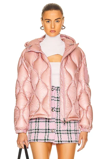 Shop Moncler Anthon Jacket In Pink