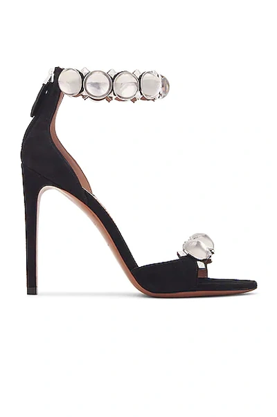 Shop Ala?a La Bombe 110 Sandals In Noir