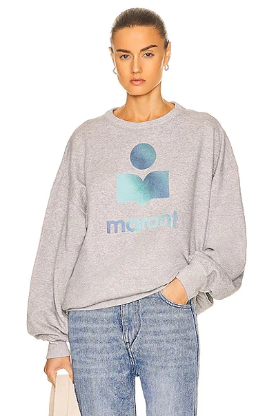 Shop Isabel Marant Étoile Mindy Sweatshirt In Grey