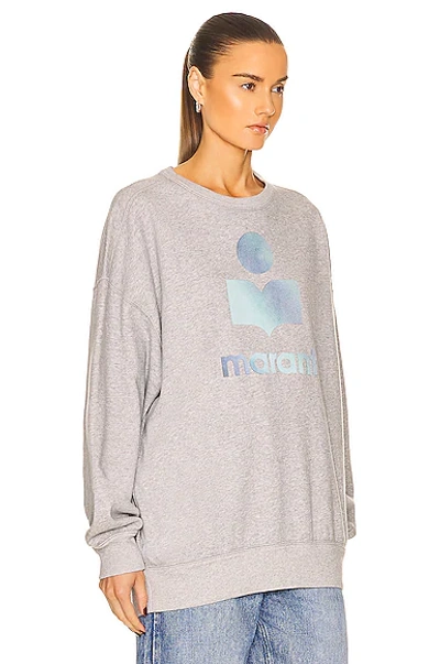 Shop Isabel Marant Étoile Mindy Sweatshirt In Grey