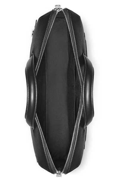 Shop Montblanc Meisterstück Leather Slim Document Case In Black