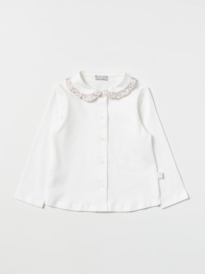 Shop Il Gufo Shirt  Kids Color Milk