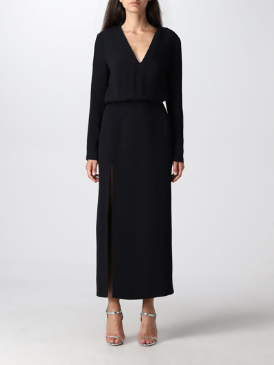 Shop Federica Tosi Dress  Woman Color Black