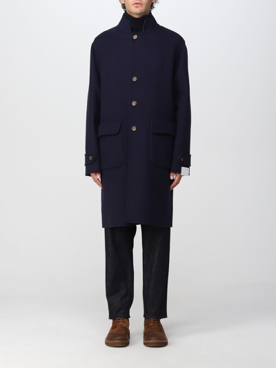 Shop Eleventy Coat  Men In Blue