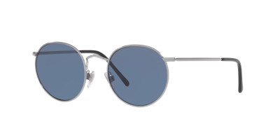 Shop Sunglass Hut Collection Unisex Sunglass Hu1009 In Solid Blue Polar