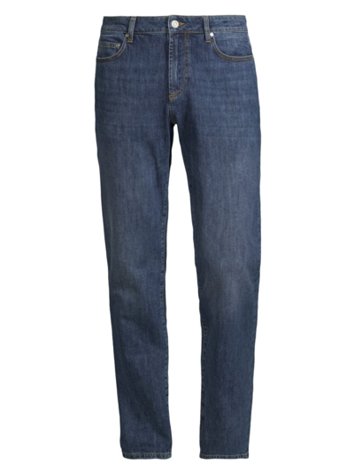 Shop Vineyard Vines Men's Five-pocket Cotton-blend Jeans In Medium Wash