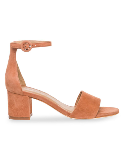 Shop Bernardo Belinda Mid-heel Sandal In Honey