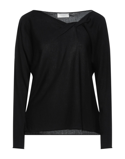 Shop Slowear Zanone Woman Sweater Black Size M Viscose, Cotton