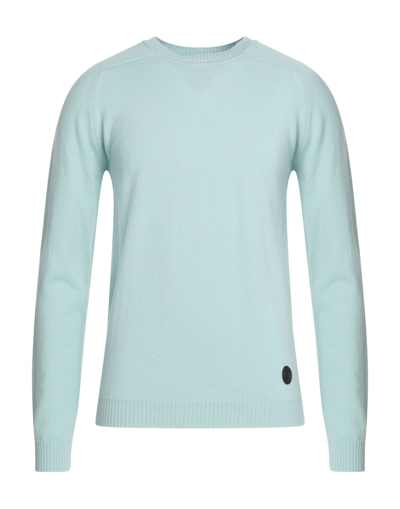 Shop Trussardi Sweaters In Turquoise