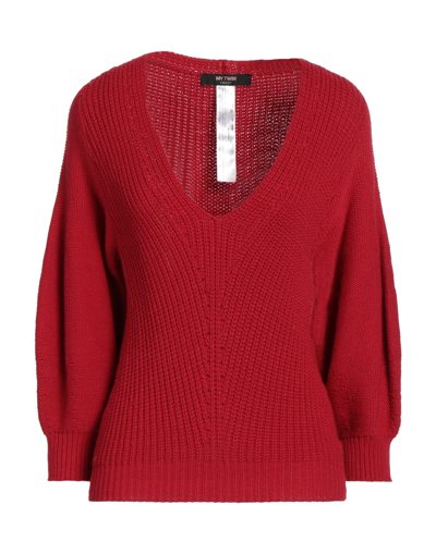 Shop My Twin Twinset Woman Sweater Red Size Xs Wool, Viscose, Polyester