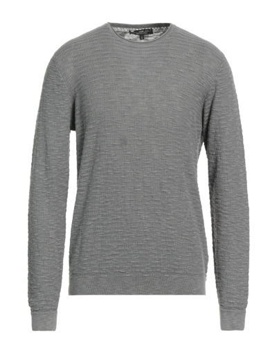 Shop L.b.k. L. B.k. Man Sweater Grey Size 3xl Cotton