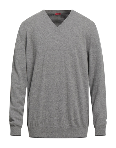 Shop Altea Man Sweater Light Grey Size S Virgin Wool