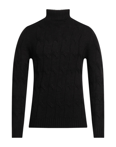 Shop Paul Miranda Man Turtleneck Black Size L Acrylic, Wool