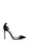 Gianvito Rossi Plexi Pumps In Black