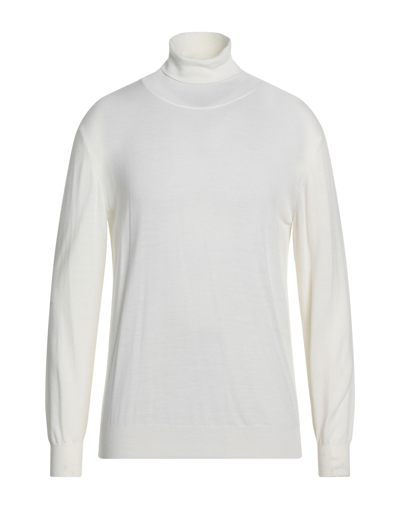 Shop Become Man Turtleneck White Size 44 Merino Wool, Acrylic