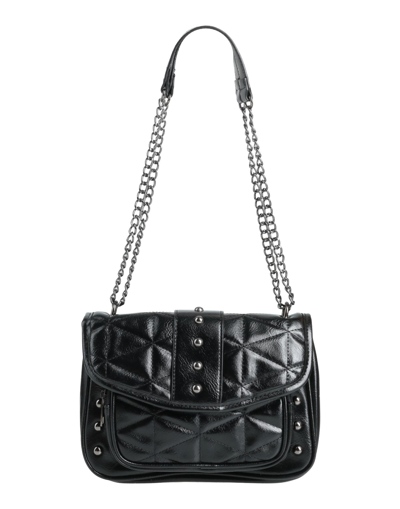Shop Rodier Woman Shoulder Bag Black Size - Pvc - Polyvinyl Chloride