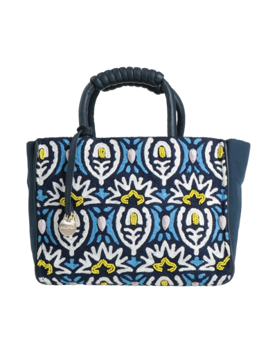 Shop Maliparmi Handbags In Dark Blue