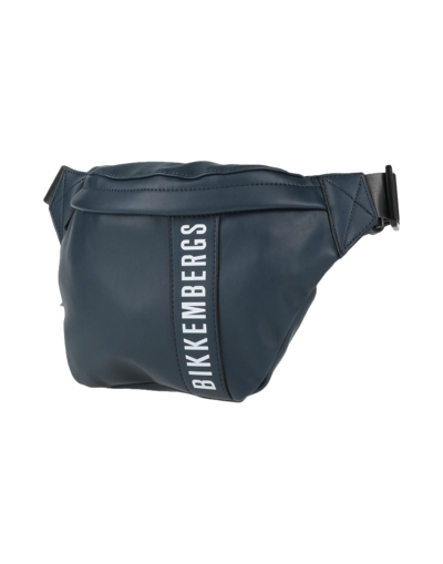 Shop Bikkembergs Bum Bags In Dark Blue