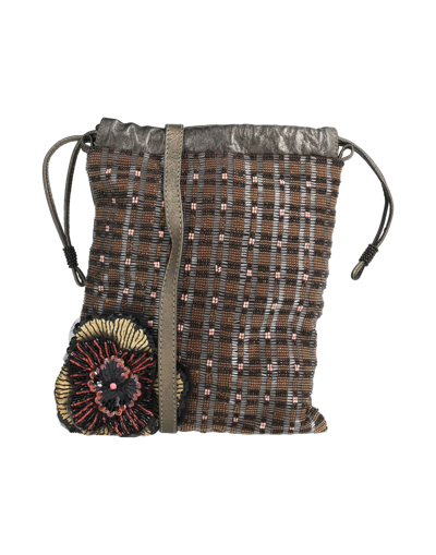 Shop Maliparmi Handbags In Bronze