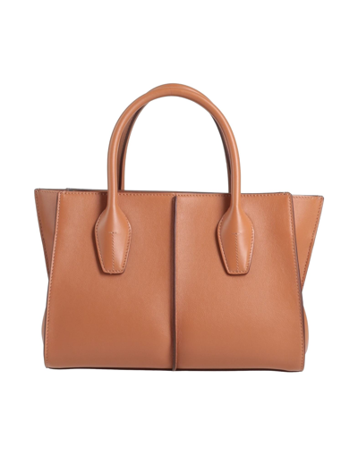 Shop Tod's Woman Handbag Brown Size - Calfskin