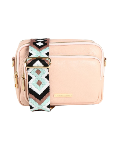 Shop Tuscany Leather Handbags In Light Pink