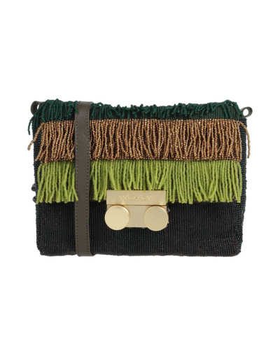 Shop Maliparmi Handbags In Dark Green