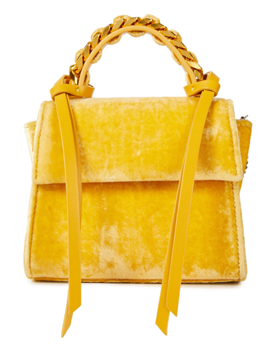 Shop Elena Ghisellini Handbags In Yellow